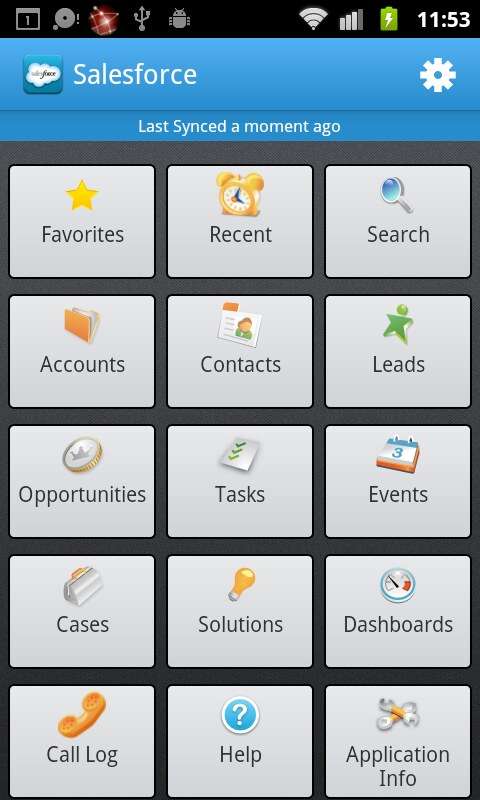 salesforce app